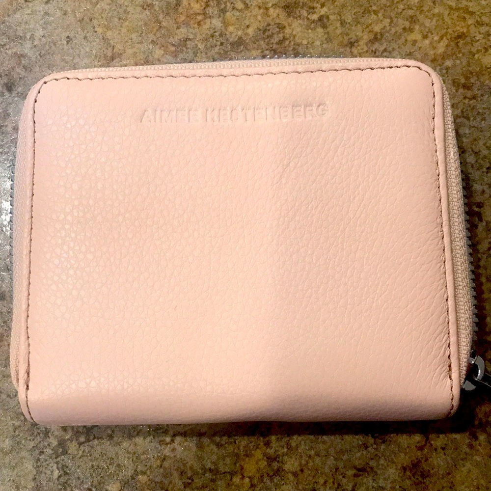 Small Amy Kestenberg buff colored wallet